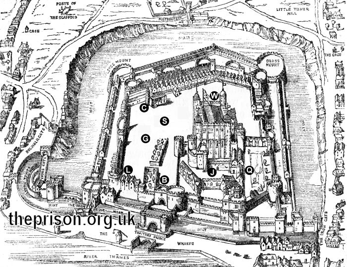 The Tower of London.