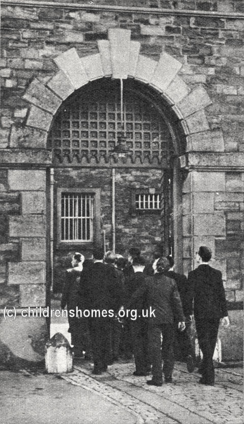 Usk Borstal Camp, 1940s.